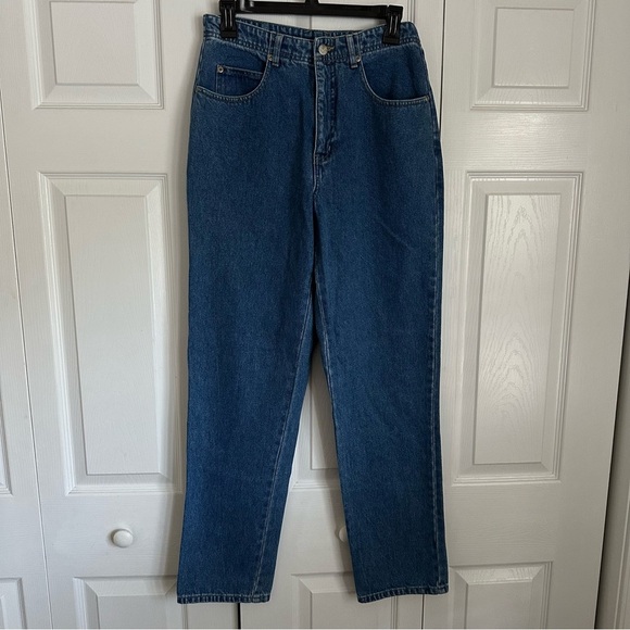 Sigrid Olsen Jeans Womens 8 Blue Classic Fit Denim High Rise Straight Leg NWT - Picture 2 of 12